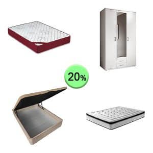 Colchones y muebles 1Palet doble 24ó9