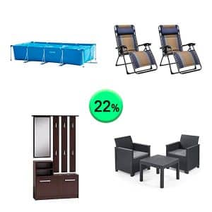 Muebles y jardín 1Palet 26A562