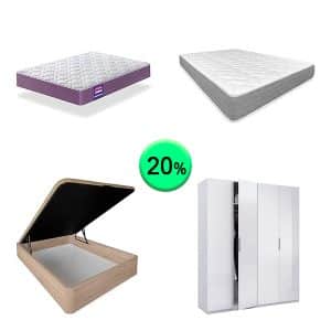 Colchones y bases 1Palet doble 30W1