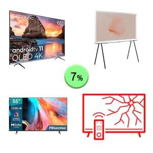 Televisiones 1Palet 30W401
