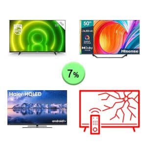 Televisiones 1Palet 30W404