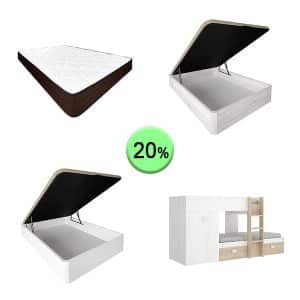 Colchones y bases 1Palet doble 33K03