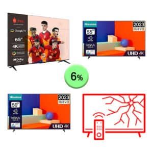 Televisiones 1Palet 43K544