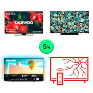 Televisiones 1Palet 43K545