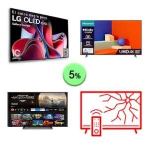 Televisiones 1Palet 43K543