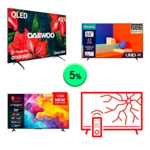 Televisiones 1Palet 45C376