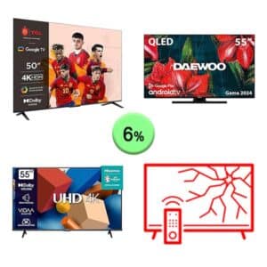 Televisiones 1Palet 46C503