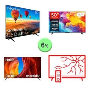 Televisiones 1Palet 46C540