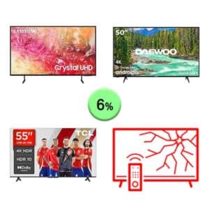 Televisiones 1Palet 48A120