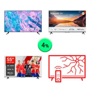 Televisiones 1Palet 48A121