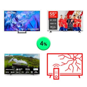 Televisiones 1Palet 48A123