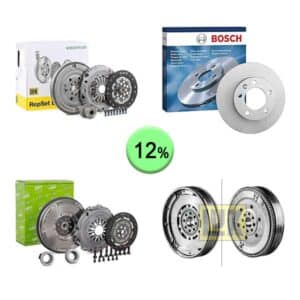 Embragues y piezas motor 1Palet 105