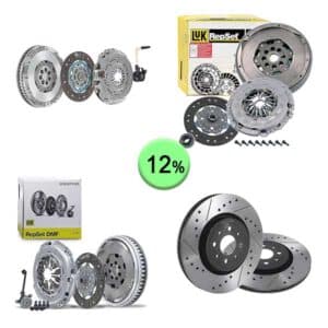 Embragues y piezas motor 1Palet 106