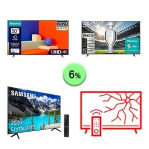Televisiones 1Palet 48E962