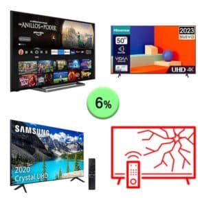 Televisiones 1Palet 48M732