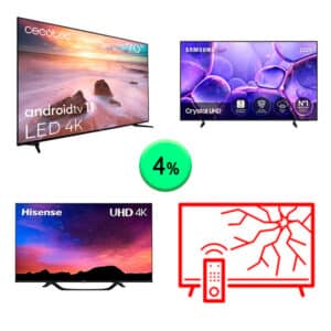 Televisiones 1Palet 49C226