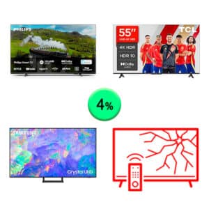 Televisiones 1Palet 48A124