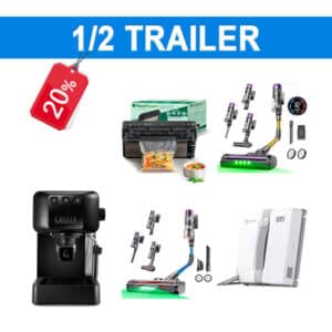 Electrodomésticos cajas Medio Tráiler 50J1