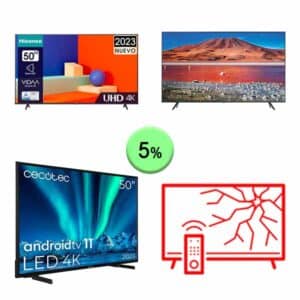 Televisiones 1Palet 50D604