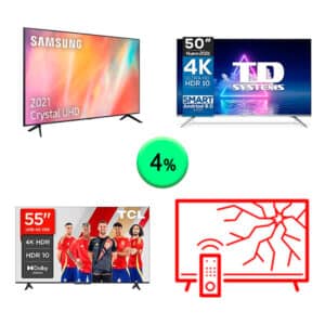 Televisiones 1Palet 48A122