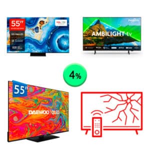 Televisiones 1Palet 51J472