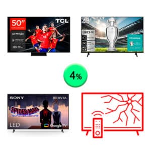 Televisiones 1Palet 51J470