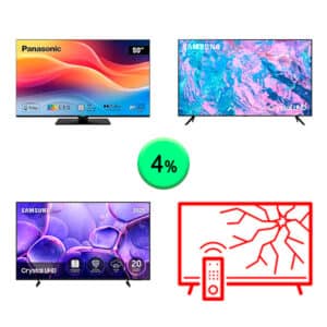 Televisiones 1Palet 56C956