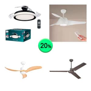 Ventiladores de techo 1Palet 57F627