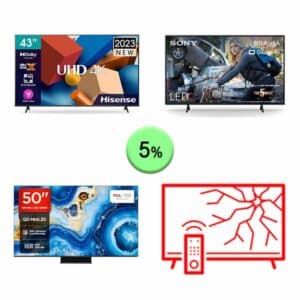 Televisiones 1Palet 51J470